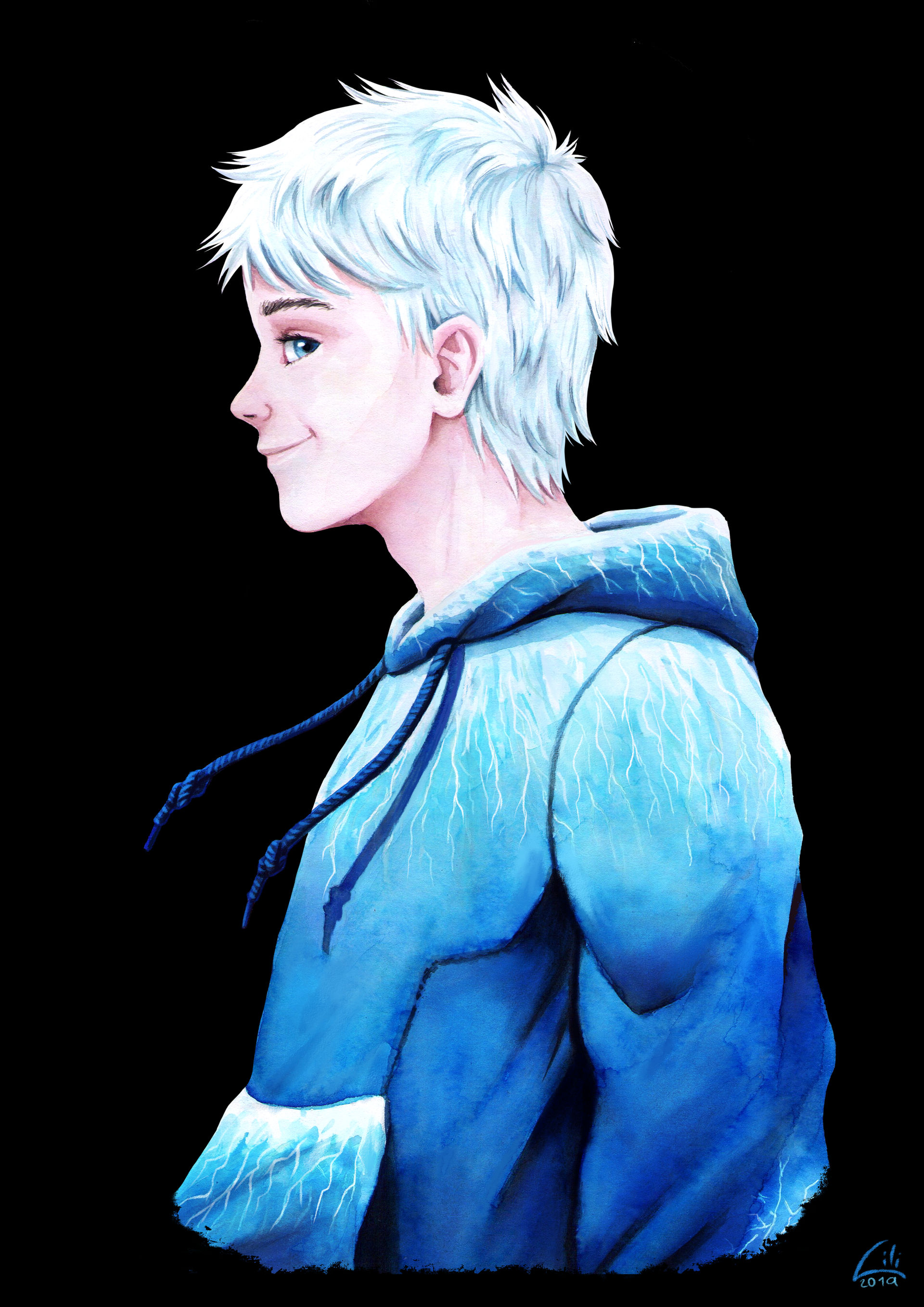 Jack Frost Watercolour By Lili Nyklova On Deviantart Jack Frost Watercolour By Lili Nyklova On Deviantart