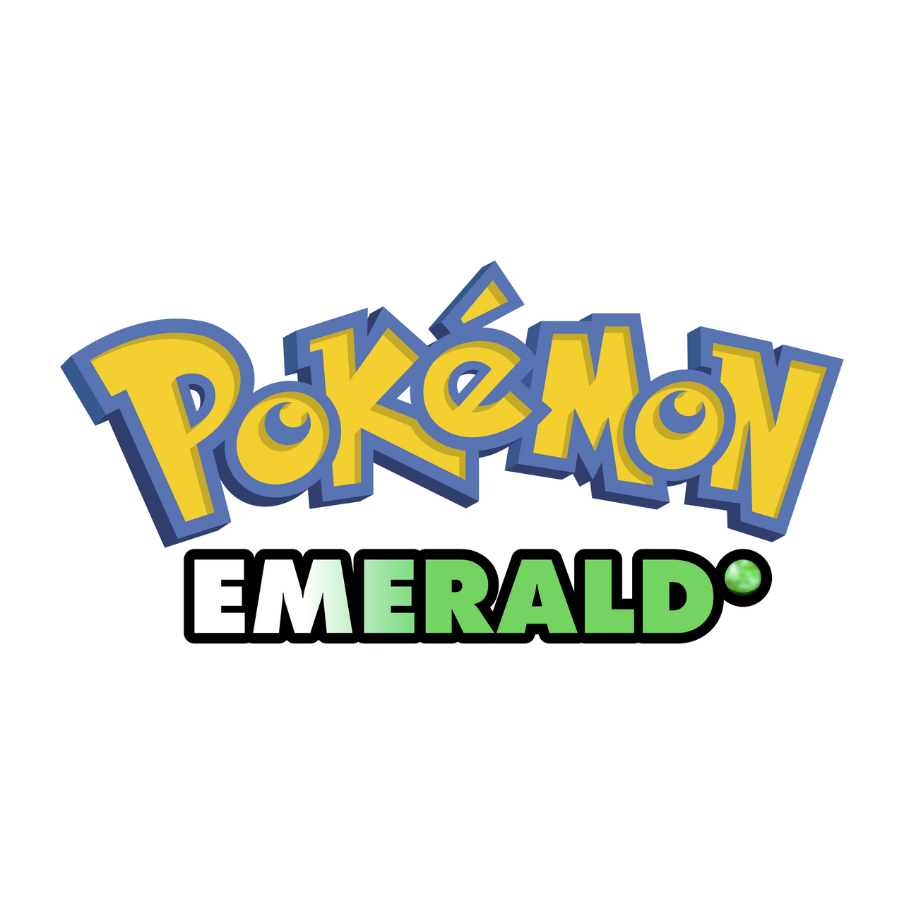 Pokemon Emerald Logo by JorMxDos on DeviantArt