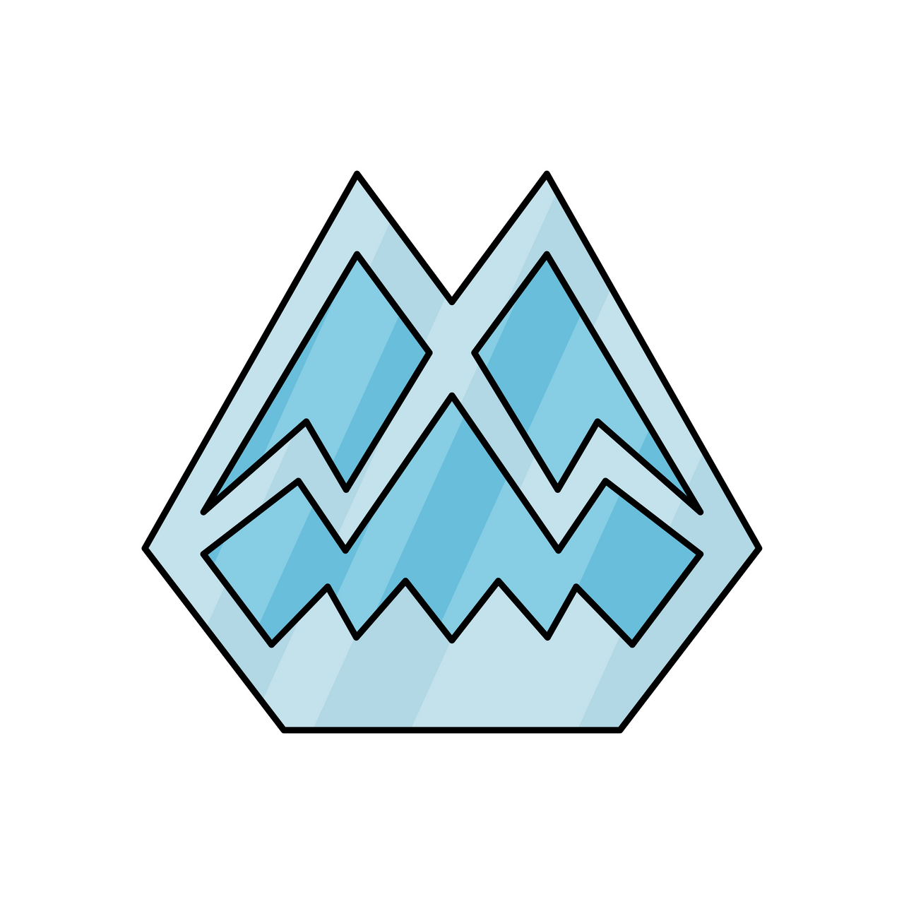 Icicle Badge by JorMxDos on DeviantArt