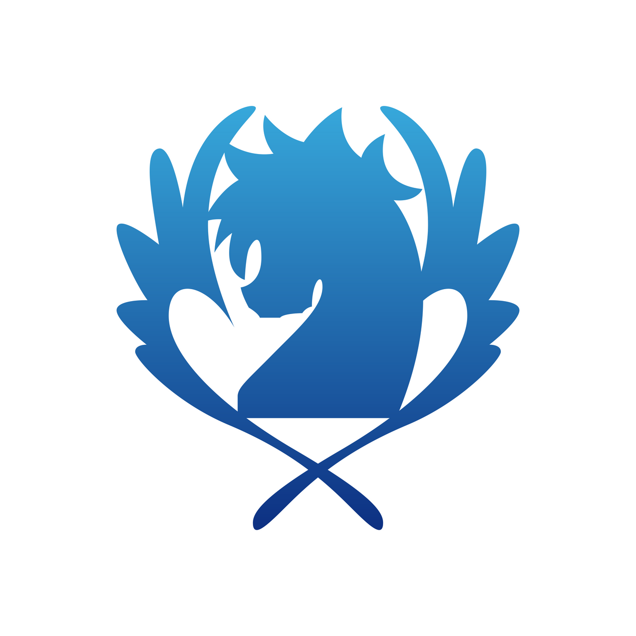 Magic Guild Logos Magic Guild Blue Pegasus Logo by JorMxDos on DeviantArt