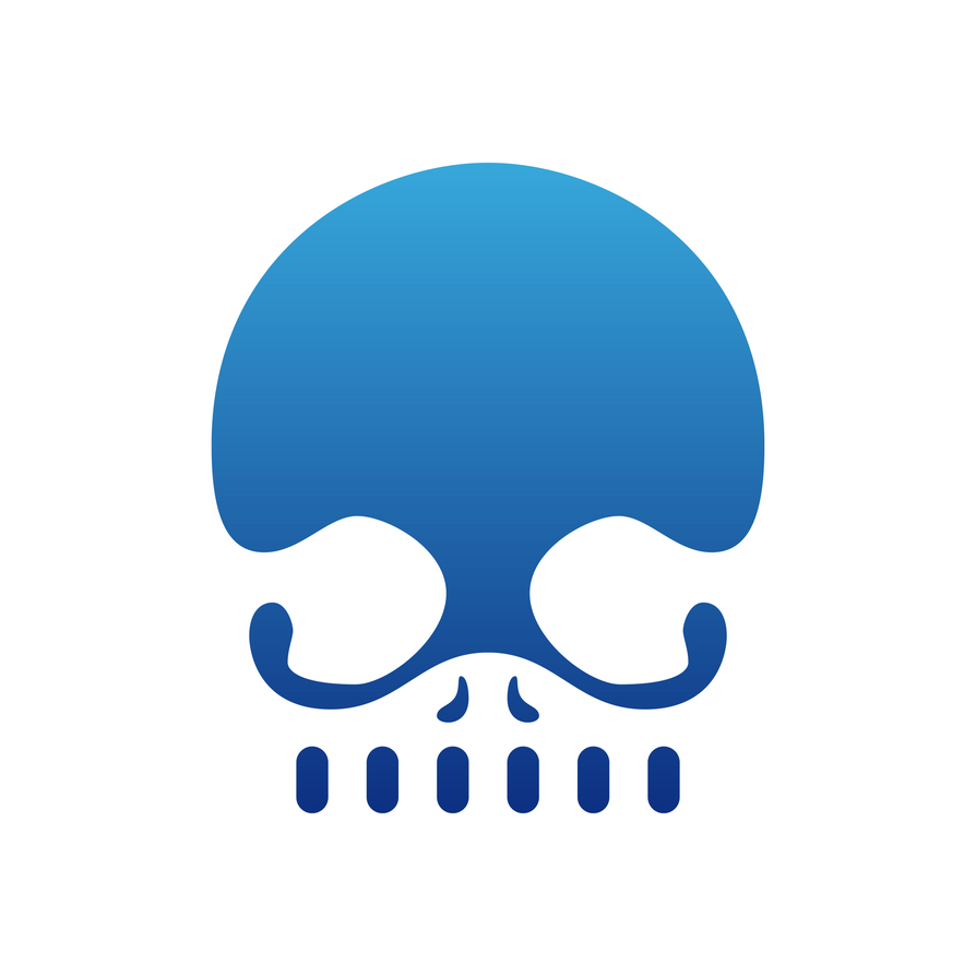 Magic Guild Logos Magic Guild Blue Skull Logo by JorMxDos on DeviantArt