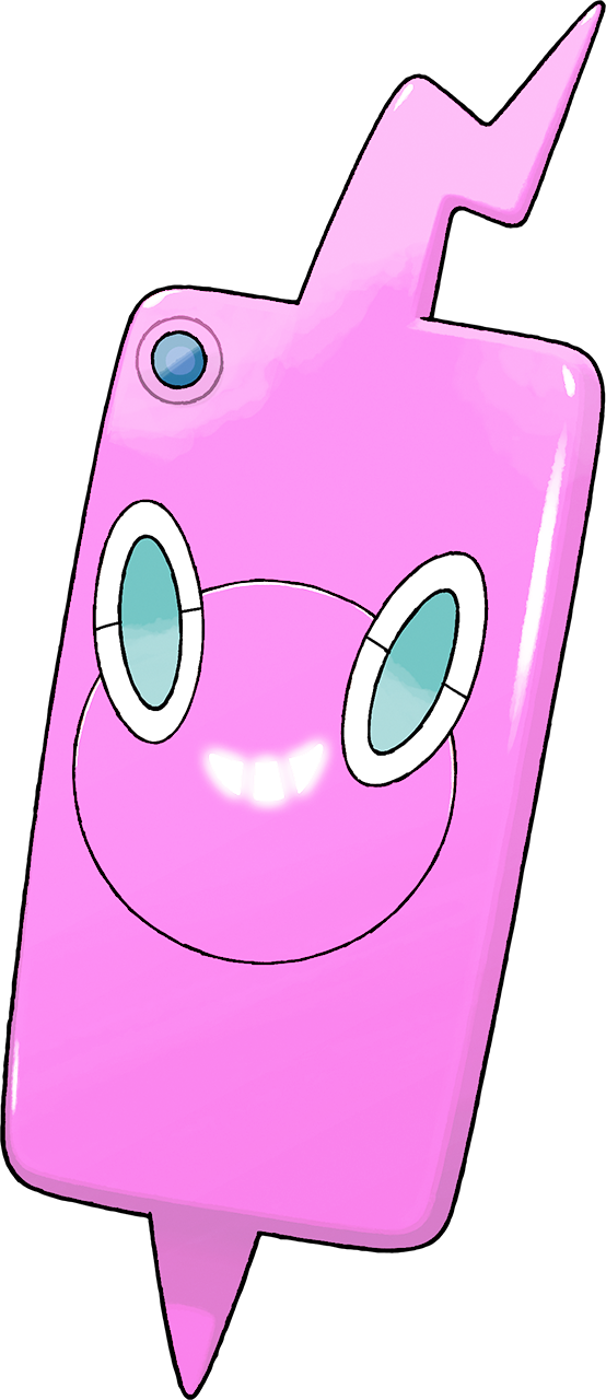 Pink Rotom 0479 - Rotom Phone Pink Galar Edit by JorMxDos on DeviantArt