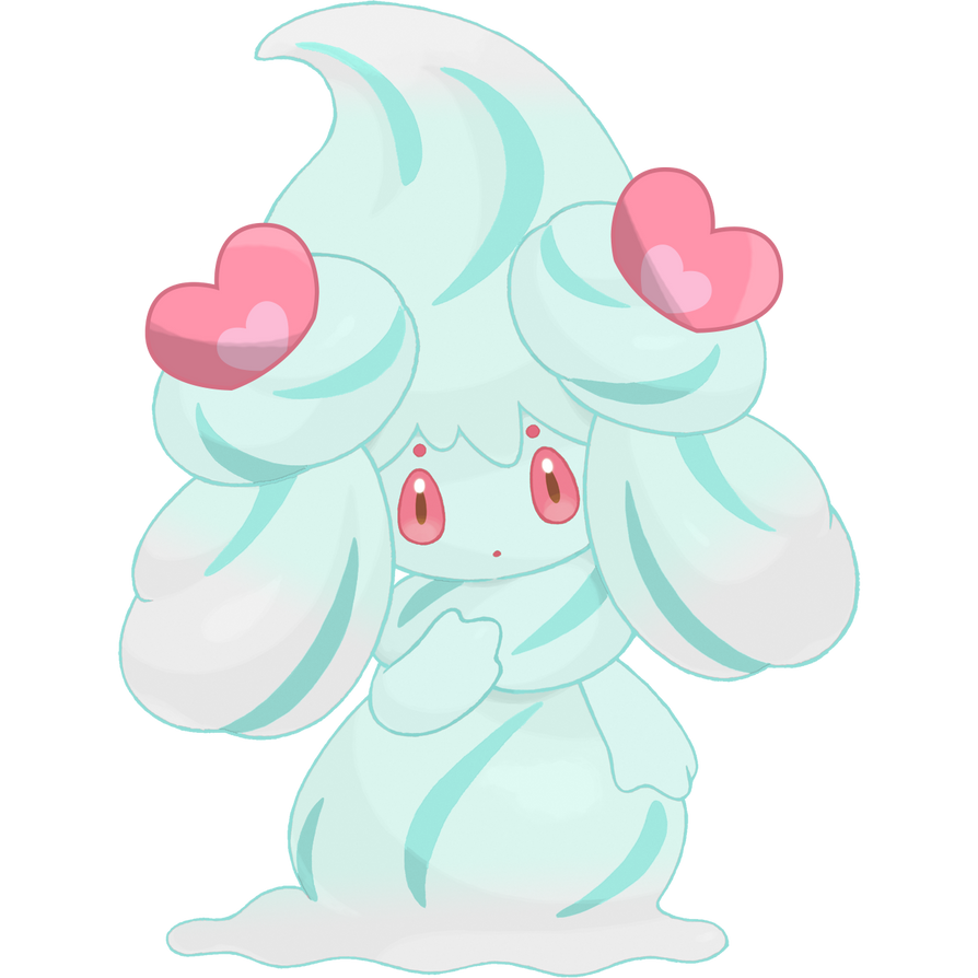 0869 - Alcremie Mint Cream Love Sweet by JorMxDos on DeviantArt