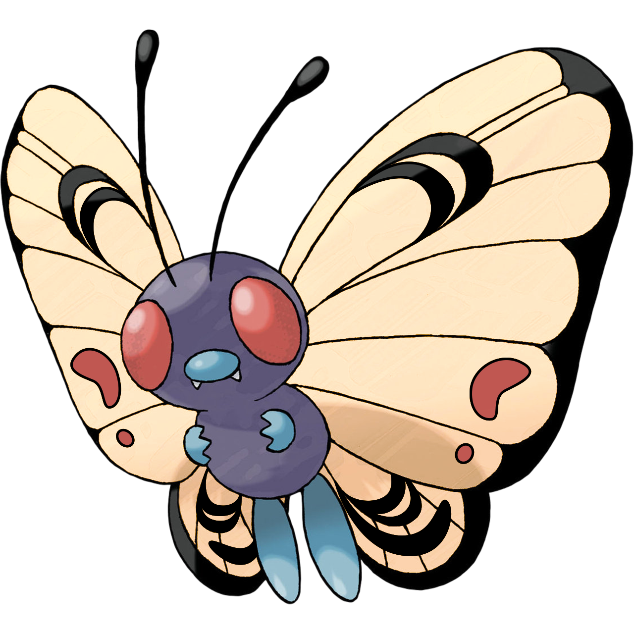 Butterfree 0012 - Butterfree Male Valencia Edit by JorMxDos on DeviantArt
