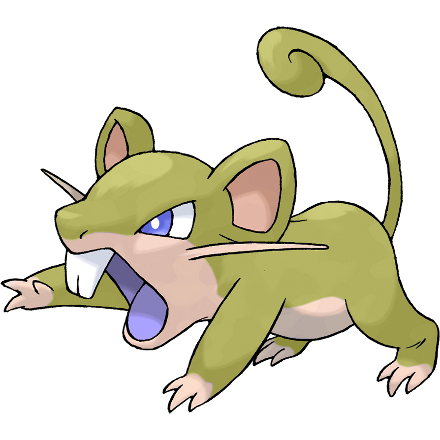 Shiny Raticazta 0019 - Rattata Male Valencia Shiny Edit by JorMxDos on DeviantArt