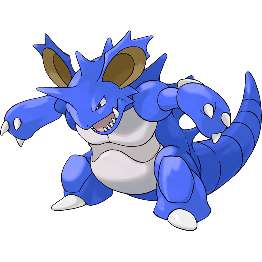 0034 - Nidoking Valencia Shiny Edit by JorMxDos on DeviantArt