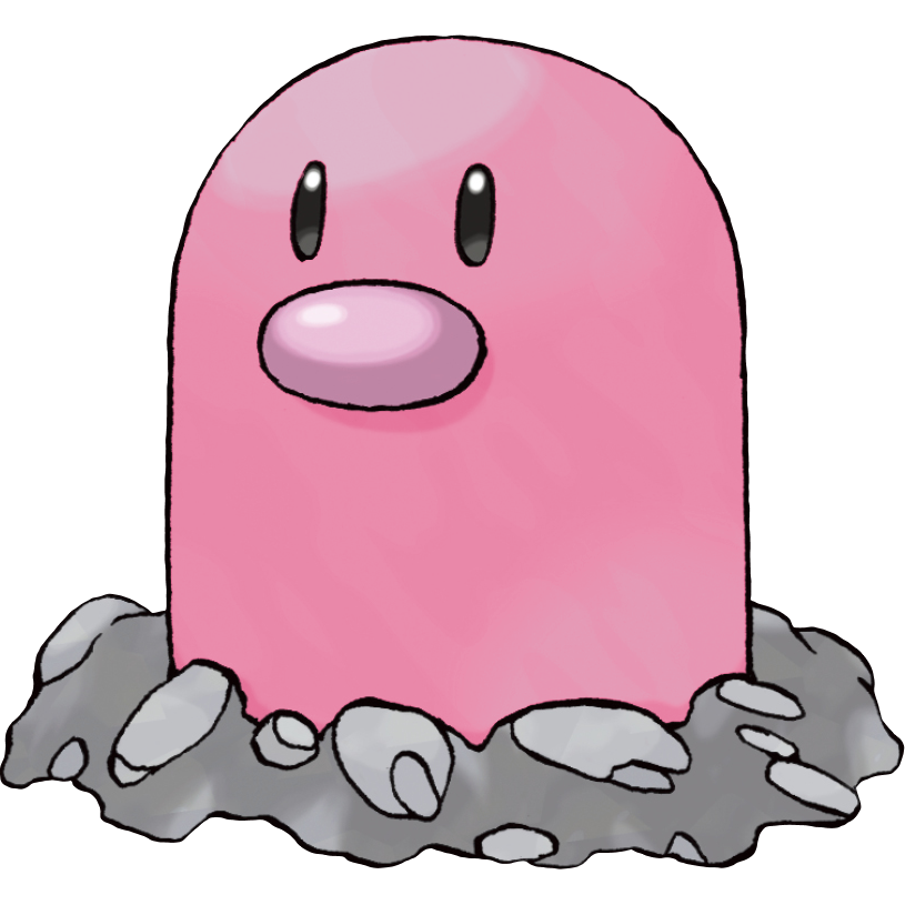 0050 - Pinkan Island Diglett Edit by JorMxDos on DeviantArt