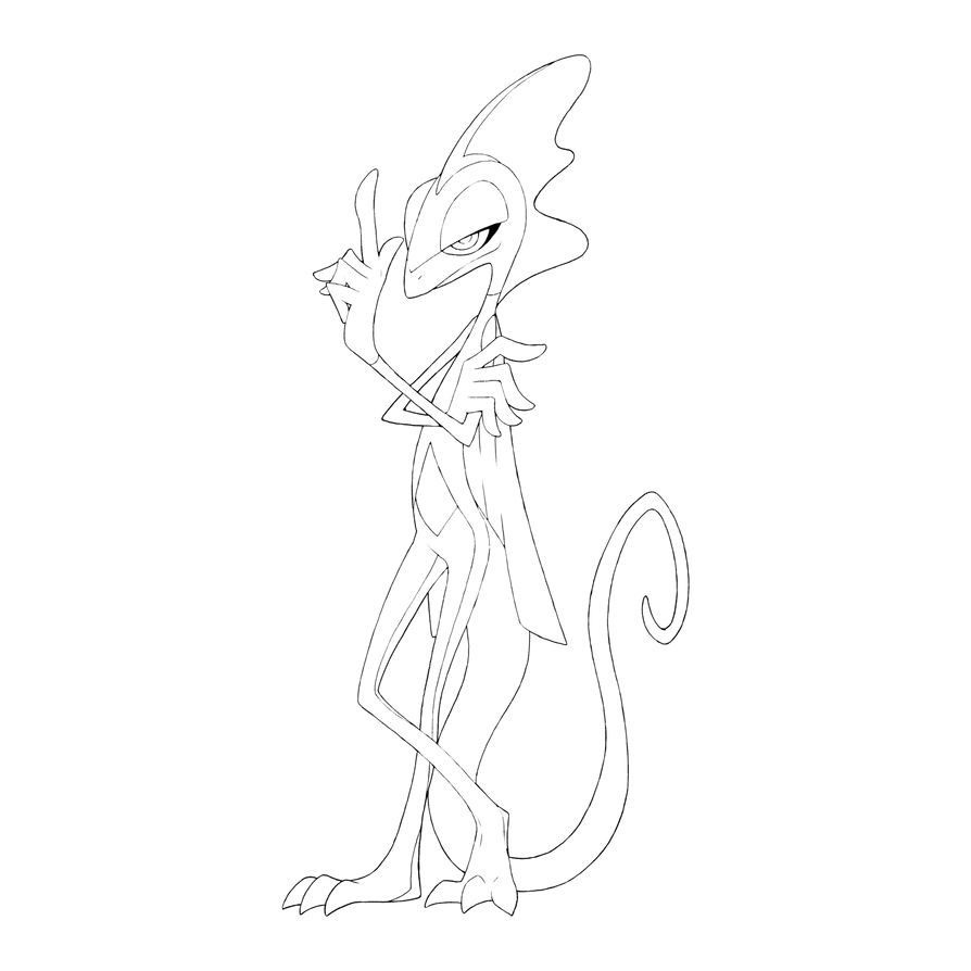 Inteleon Draw 0818 - Invisible Inteleon Edit by JorMxDos on DeviantArt