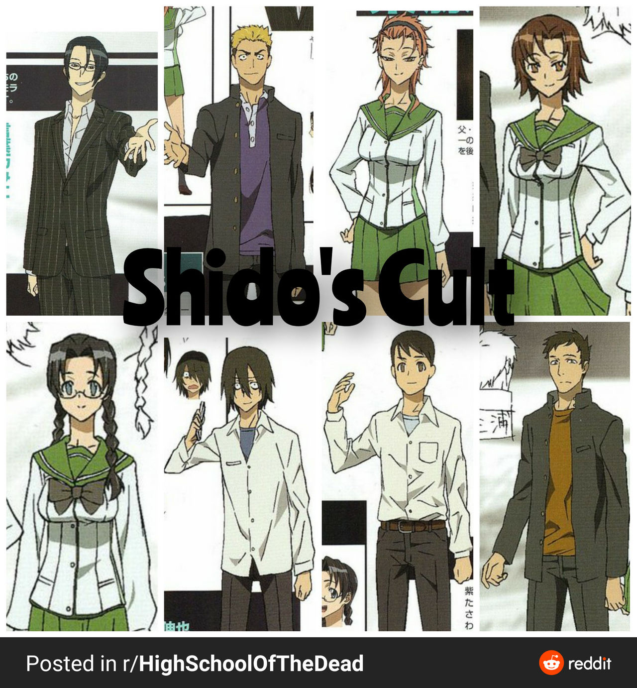 Shido's Cult from the anime by TakashiXHarem2000 on DeviantArt