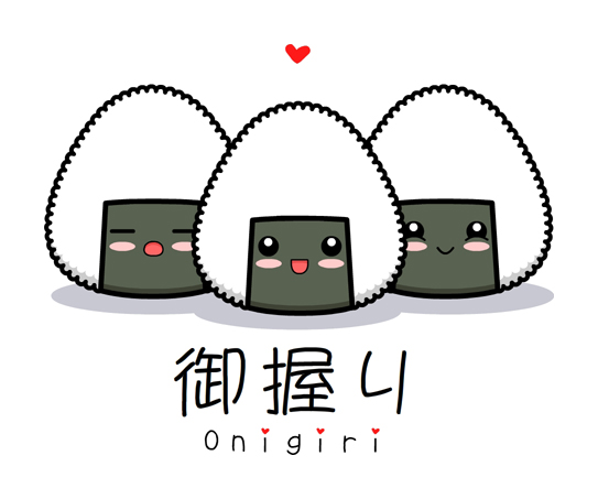 COMO DIBUJAR UN ONIGIRI KAWAII 🍙 Como dibujar comida kawaii 🍙 DIBUJOS  FACILES 