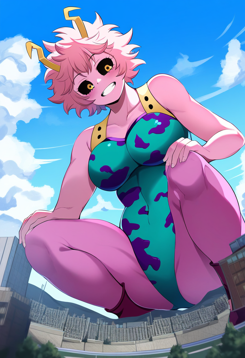 Mina Ashido Mha Mina Ashido Mha