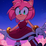 Giantess Amy Rose (Sonic)