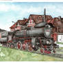 36. Steam locomotive Ol49