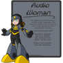 Audio Woman ref sheet