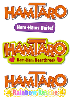 :FREE TO USE: Recreated Hamtaro Game Logos