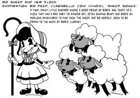 BATIM OC - Bo Sheep and her Flock