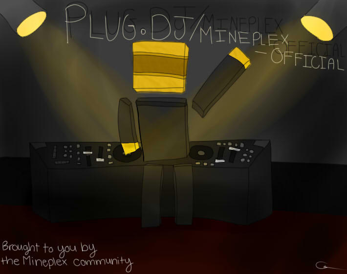Fan art, Plug.dj/mineplex-official by Crelsy on DeviantArt
