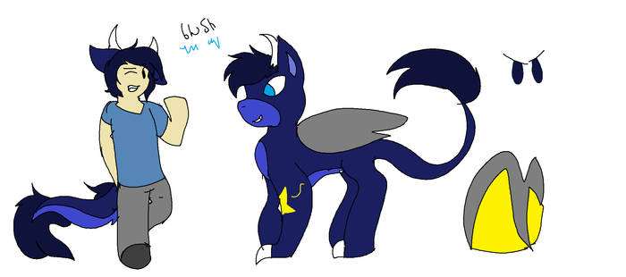 Midnight Fly (blue fly older brother)