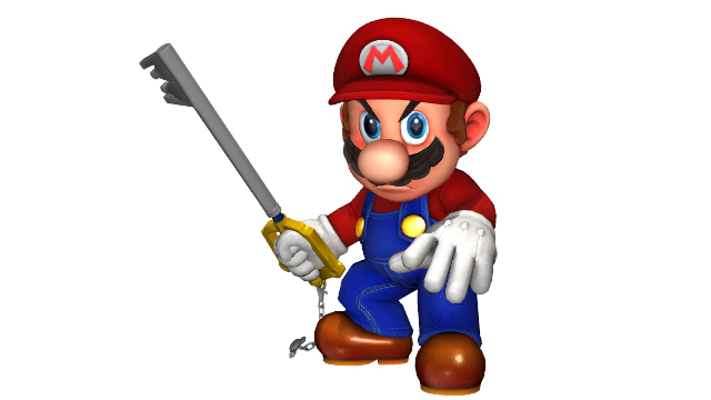 Mario Wields The Keyblade by HugoSanchez2000 on DeviantArt