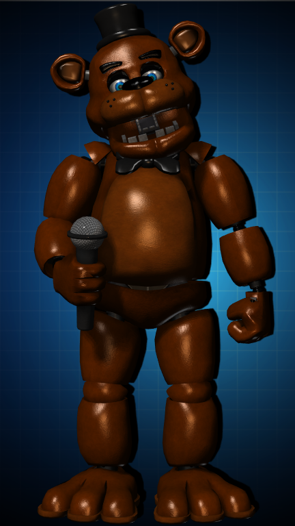 Withered Freddy FNaF AR Workshop Animation 