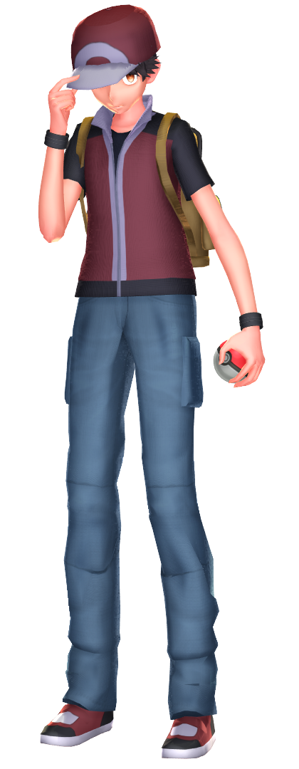 Pokemon Trainer Red by mcgmark on DeviantArt