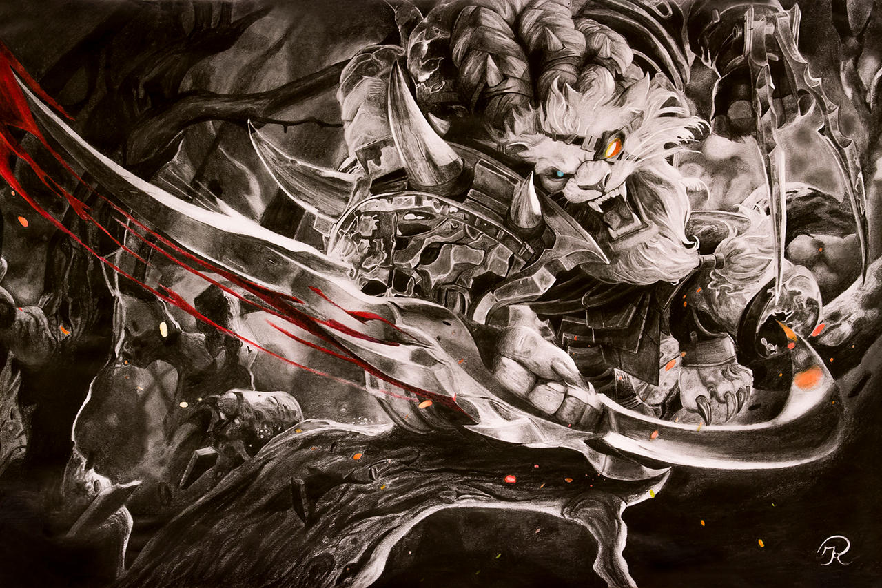 Rengar from League of Legends by Thedominosmen on DeviantArt