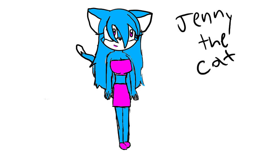 jenny the cat by bunnyinthebox on DeviantArt