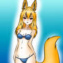 Quick Drawing: Golden Fox Girl