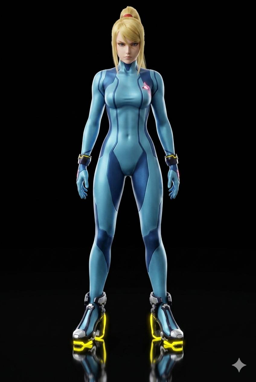Samus Model Refrence Samus 3D Model 2 by TheAISenpai026 on DeviantArt