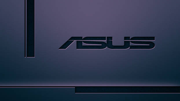 Metallic ASUS Magenta glow Desktop 1920x1080