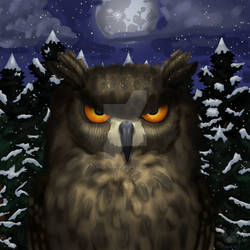 The Eagle-Owl {Commission}