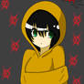 Hoodie Elk (FEM) with weird Slendy symbols XD