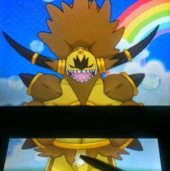 AUCTION Shiny Hoopa Pokemon Hold