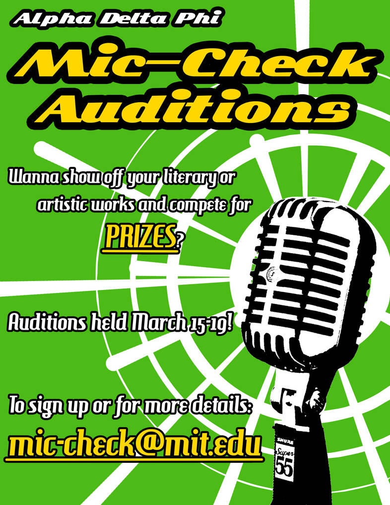 Mic-Check Auditions by oMeGaXmK2 on DeviantArt