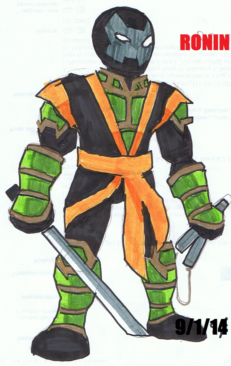 ronin by notebookboy on DeviantArt