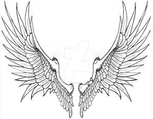 Brack's Wings -for tattoo-