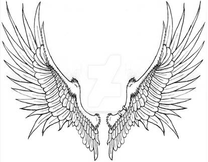 Brack's Wings -for tattoo-