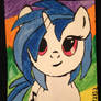 Vinyl Scratch Painting