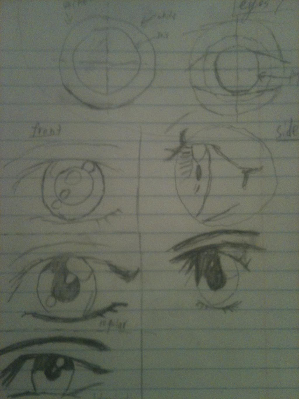 2011 Eyes Sketch