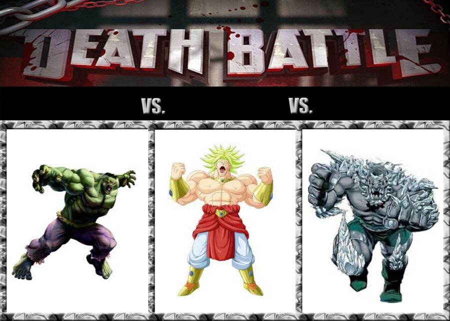 Hulk Vs Broly Vs Doomsday By Darkfire1000 On Deviantart