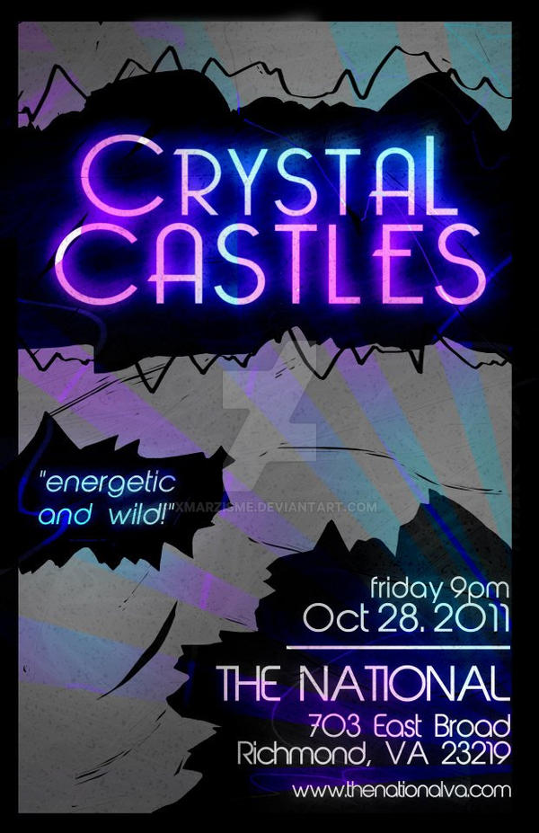 Crystal Castles Poster