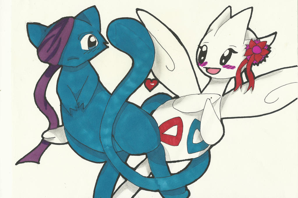 Mew and Togetic