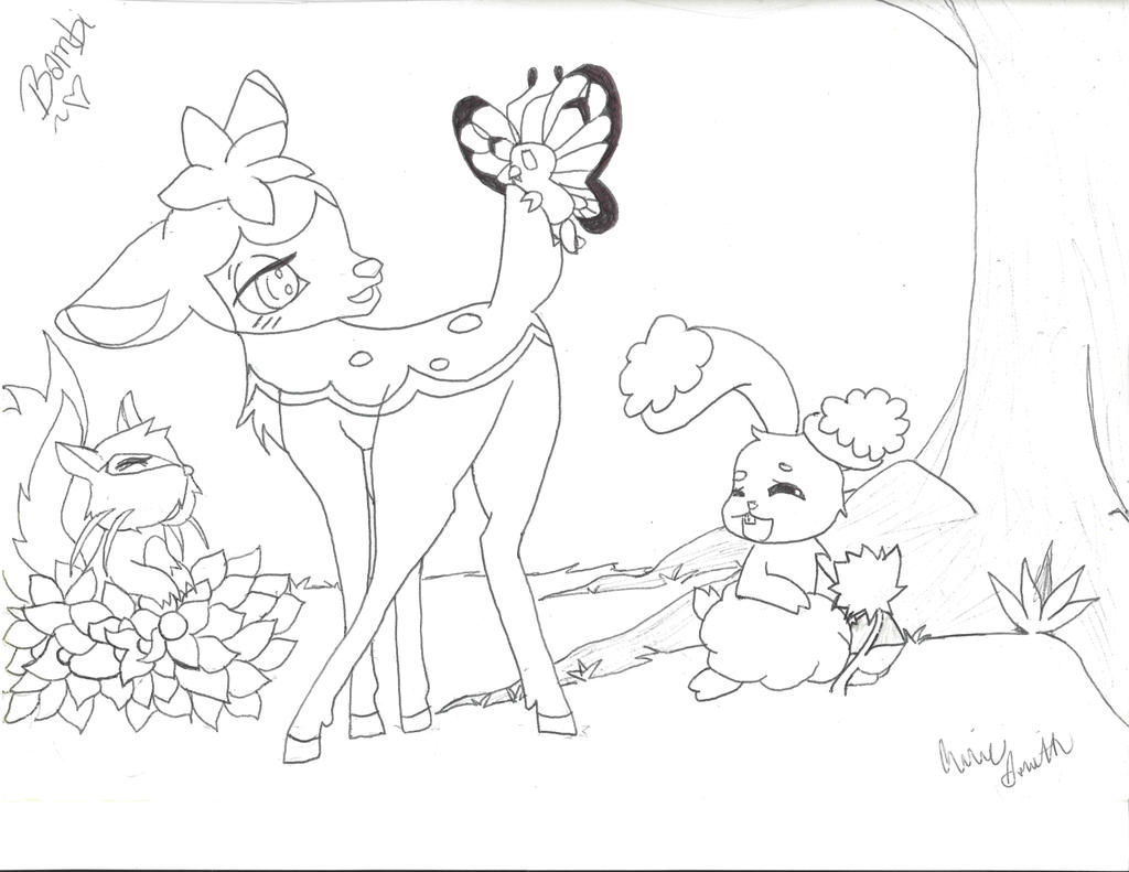 bambi (pokemon style) (made this long time ago)