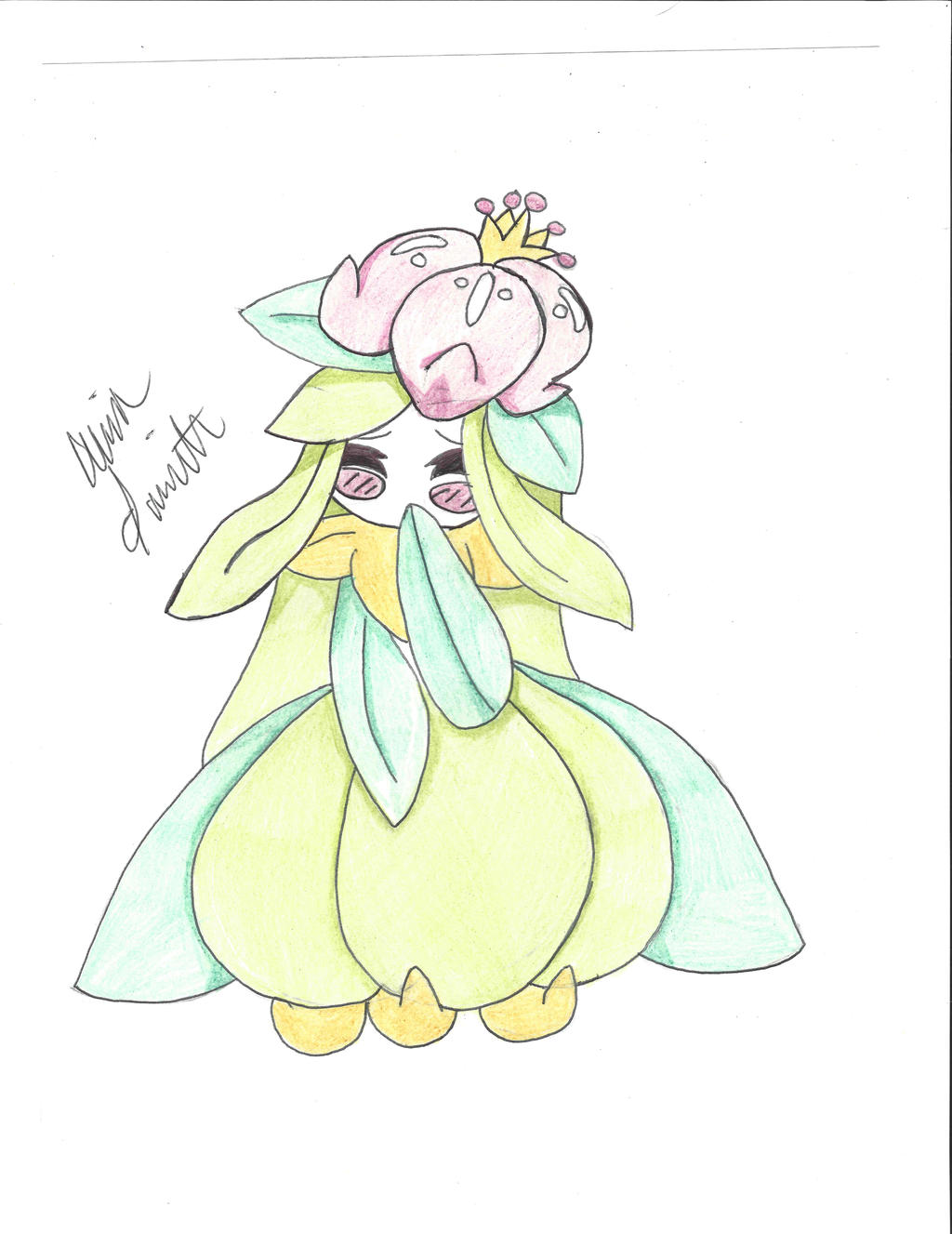 My Shiny lilligant (next is feraligatr)