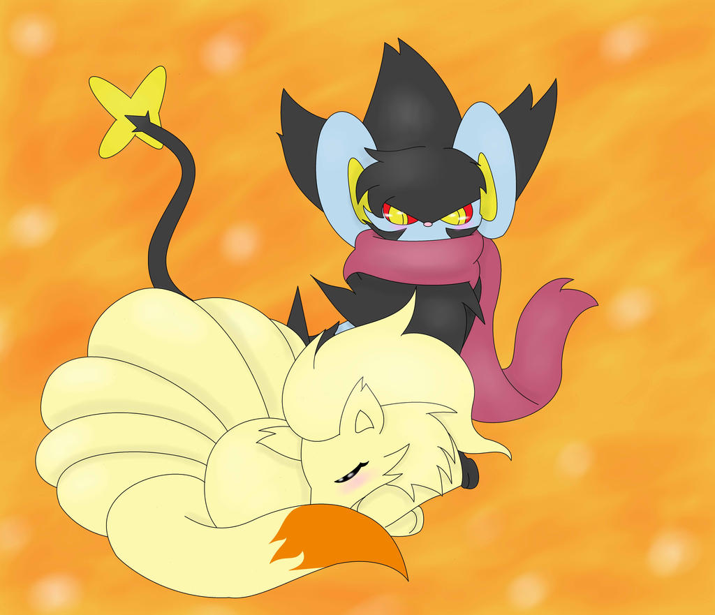 luxray (Jasper) an ninetales (April)