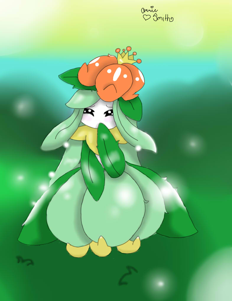 lilligant (remake) (new drawing program)