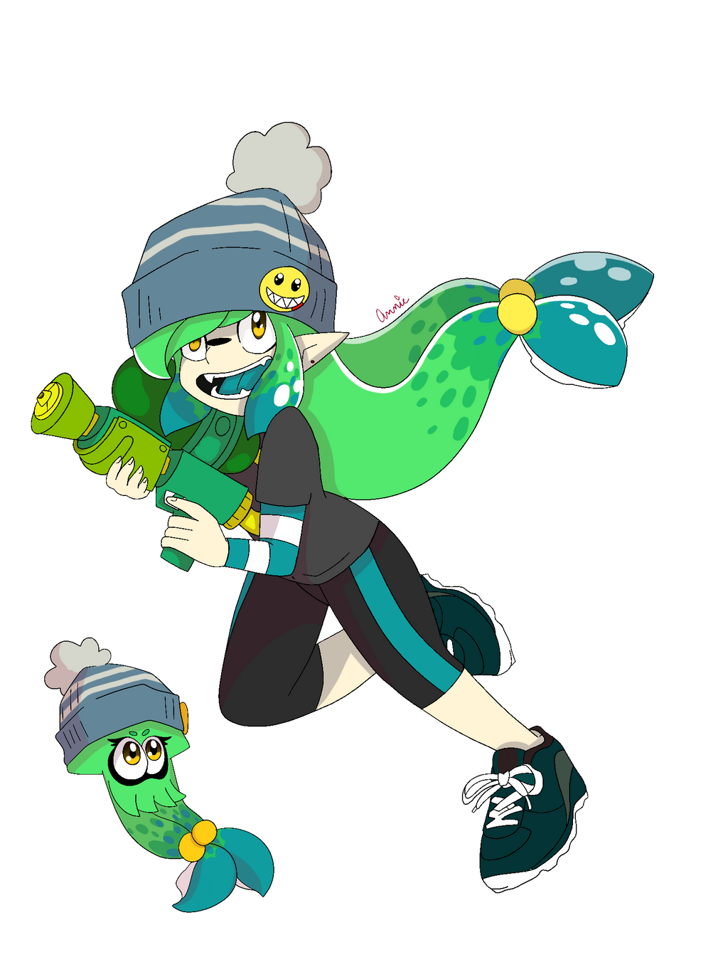 Splatoon oc (Ivy)