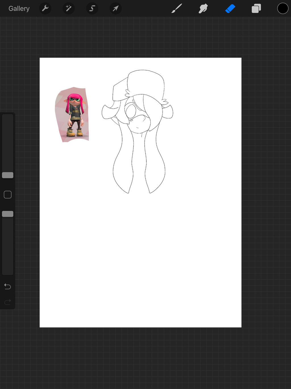 Upcoming drawing (splatoon: my character)