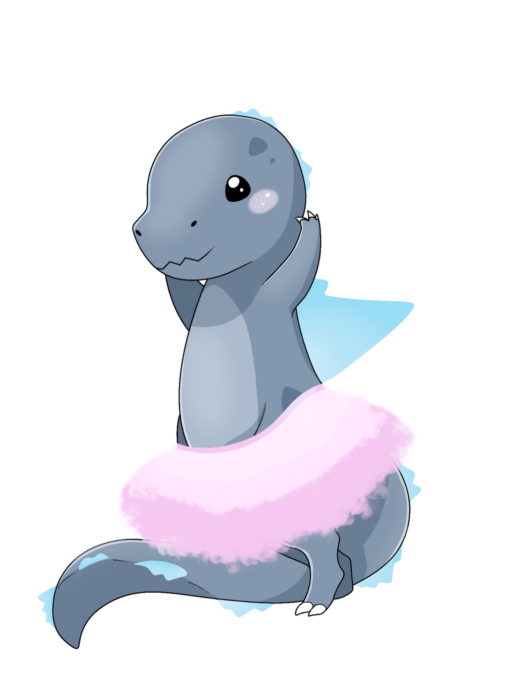 Godzilla ballerina