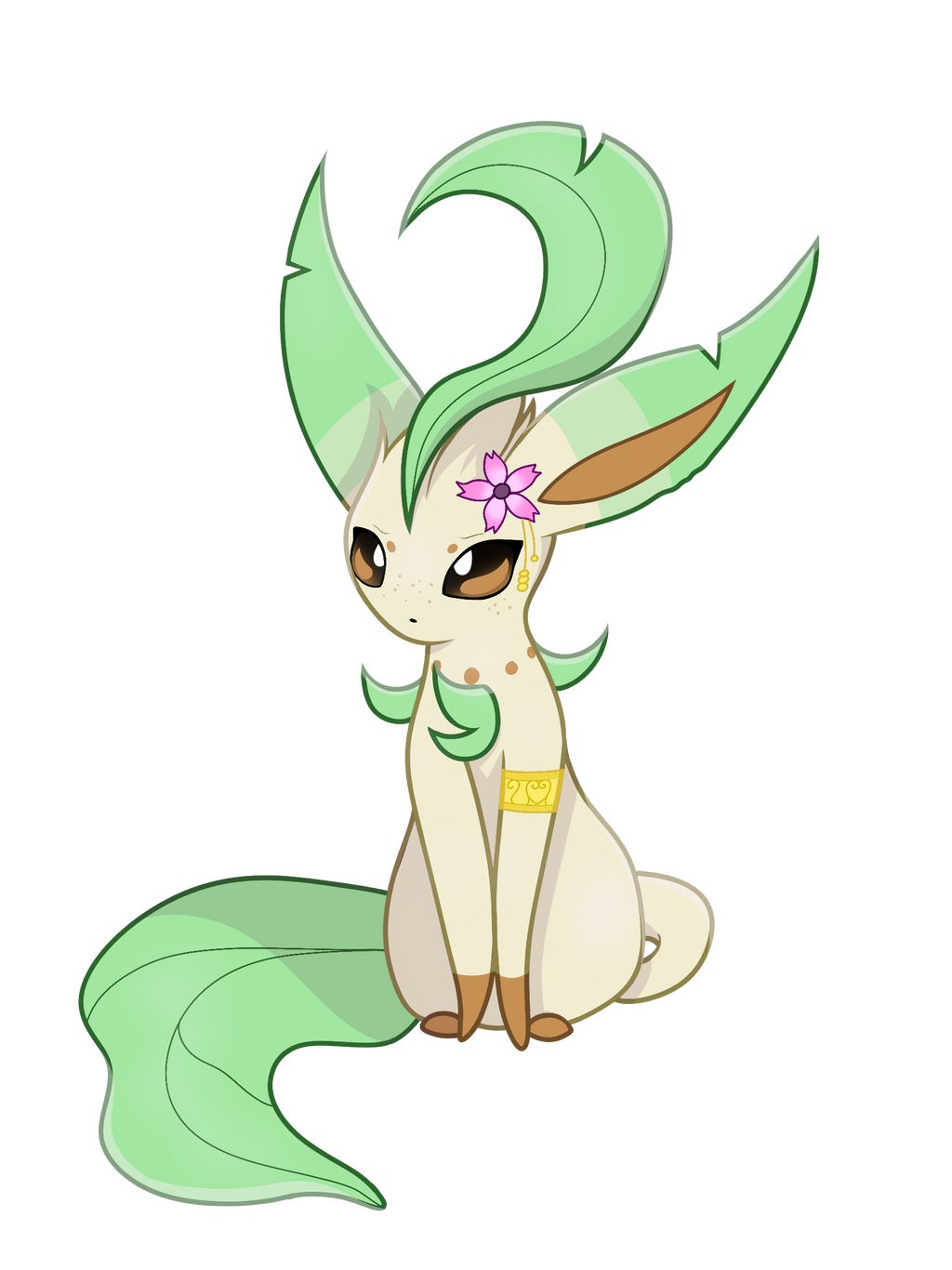 Stella the leafeon (my oc)